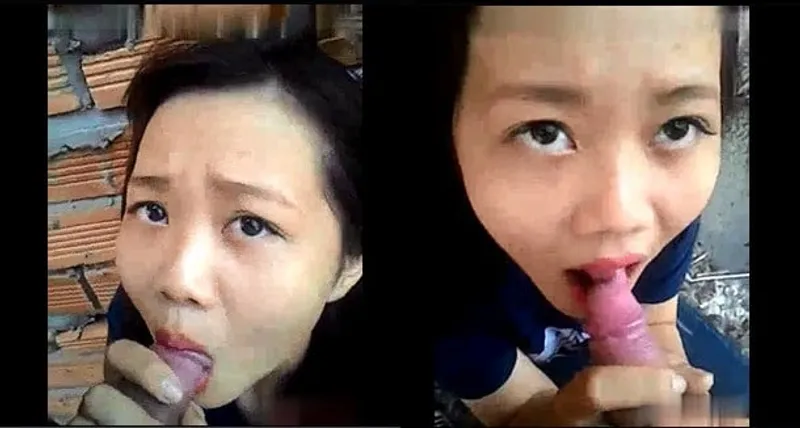 Bồ mút buồi ở vườn sau nhà